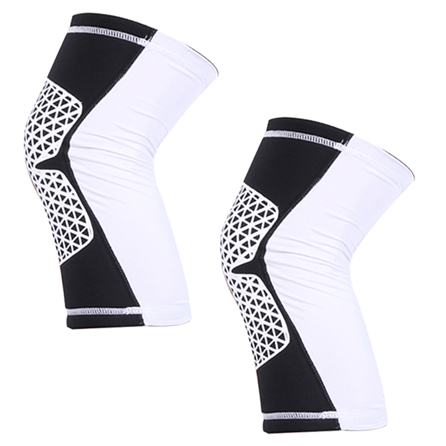2-Pack Compression Knee Pads for Men & Women, Flexible Sports & Exercise Support