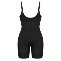 Women's Shapewear Bodysuit, Adjustable-Strap Compression Underwear, Black, One Size