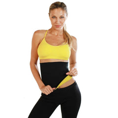 Thermal Neoprene Waist Belt for Workouts, Stretch Exercise Wrap, Medium to 2XL