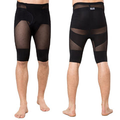Men's Mesh Shapewear Underwear, Breathable Stretch Body-Shaping Layer