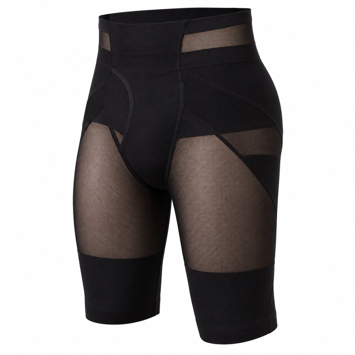 Men's Mesh Shapewear Underwear, Breathable Stretch Body-Shaping Layer