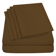 Egyptian Softness Ultra Soft Cooling 2200 Series Double-Brushed Deep Pocket Microfiber 6 Piece  Bed Sheets Set