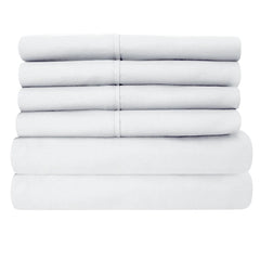 Egyptian Softness Ultra Soft Cooling 2200 Series Double-Brushed Deep Pocket Microfiber 6 Piece  Bed Sheets Set