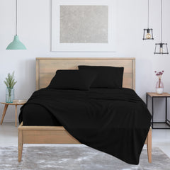 Luxurious Super Soft 4-Piece Bamboo Sheet Sets - Multiple Colors & Sizes Available