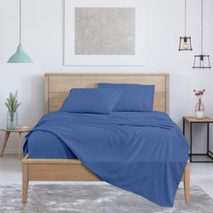 Luxurious Super Soft 4-Piece Bamboo Sheet Sets - Multiple Colors & Sizes Available