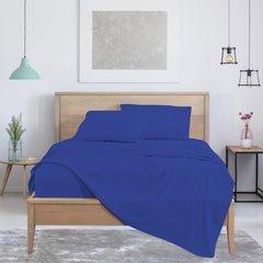 Luxurious Super Soft 4-Piece Bamboo Sheet Sets - Multiple Colors & Sizes Available