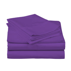 Luxurious Super Soft 4-Piece Bamboo Sheet Sets - Multiple Colors & Sizes Available