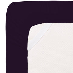 1800 TC Series Double Brushed Bamboo Blend Queen Dark Colors Bed Sheet Set