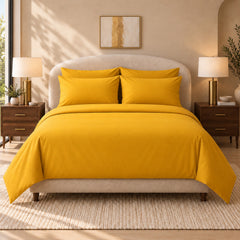 6-Piece 1600 Series Bed Sheet Set – Super Soft 90 GSM Microfiber Polyester Bedding, Lightweight Easy-Care Decorative Sheets for Primary & Guest Bedroom
