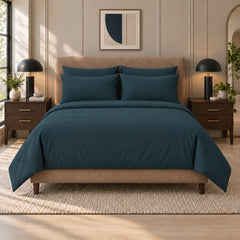 6-Piece 1600 Series Bed Sheet Set – Super Soft 90 GSM Microfiber Polyester Bedding, Lightweight Easy-Care Decorative Sheets for Primary & Guest Bedroom