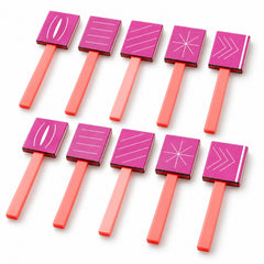 5-Piece Magnetic Nail Art Wand Set for Magnetic Polish, 1 or 2 Sets