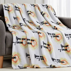 Cozy Vibes Micro Plush Throw Blankets – Super Soft Lightweight Throw for Couch, Bed & Travel – 50 x 70, Fade-Resistant & Machine Washable