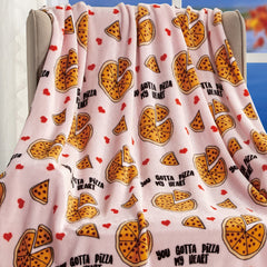 Novelty Fun Expressive Micro Plush Throw Blanket – Ultra Soft 50" x 60" Cozy Blanket for Couch, Bed & Dorm – Lightweight, Warm, Machine Washable, Aesthetic Room Essential