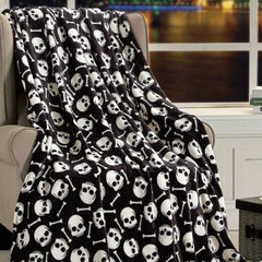 Ultra Soft Halloween Throw Blanket – 50" x 60" Cozy Micro Plush Blanket for Bed, Couch & Dorm – Lightweight, All-Season Comfort, Machine Washable