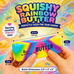 3-Pack: Squishy Squeeze Toys Set – Soft Fidget Sensory Toys, Assorted Slow-Rising Stress Relief Squeeze Toys, Mystery Surprise Fun Set for Party Favors, Classroom Rewards, Gifts & Everyday Play