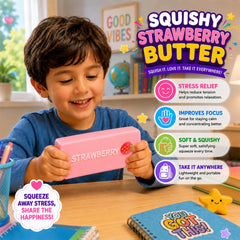 3-Pack: Squishy Squeeze Toys Set – Soft Fidget Sensory Toys, Assorted Slow-Rising Stress Relief Squeeze Toys, Mystery Surprise Fun Set for Party Favors, Classroom Rewards, Gifts & Everyday Play