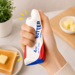 Jumbo Patriotic Butter Squishy Toy – Soft Slow-Rising PU Foam Sensory Fidget in Red, White and Blue, Oversized Squeeze Toy for Desk & Fourth of July Gifts, Ages 3+
