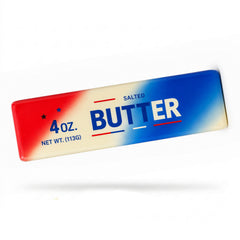Patriotic Butter Stick Squishy Toy – Soft Slow-Rising PU Foam Sensory Fidget, Portable Squeeze Toy for Desk, Travel, Fourth of July Party Favors & Novelty Gifts