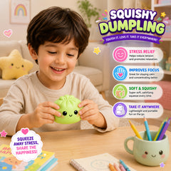 3-Pack: Squishy Squeeze Toys Set – Soft Fidget Sensory Toys, Assorted Slow-Rising Stress Relief Squeeze Toys, Mystery Surprise Fun Set for Party Favors, Classroom Rewards, Gifts & Everyday Play