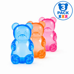 3-Pack: Squishy Squeeze Toys Set – Soft Fidget Sensory Toys, Assorted Slow-Rising Stress Relief Squeeze Toys, Mystery Surprise Fun Set for Party Favors, Classroom Rewards, Gifts & Everyday Play