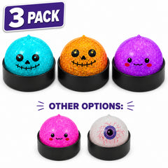 3-Pack: Squishy Squeeze Toys Set – Soft Fidget Sensory Toys, Assorted Slow-Rising Stress Relief Squeeze Toys, Mystery Surprise Fun Set for Party Favors, Classroom Rewards, Gifts & Everyday Play