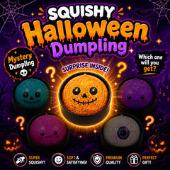 3-Pack: Squishy Squeeze Toys Set – Soft Fidget Sensory Toys, Assorted Slow-Rising Stress Relief Squeeze Toys, Mystery Surprise Fun Set for Party Favors, Classroom Rewards, Gifts & Everyday Play