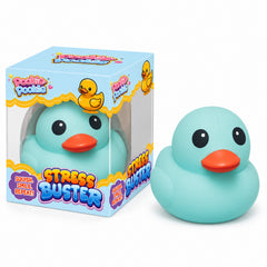 Giant Duck Squishy Toy – Soft Flexible TPR Yellow Duck Sensory Fidget for Gentle Squeezing and Kneading, Cute Desk Accessory, Party Favor & Gift, Ages 3+