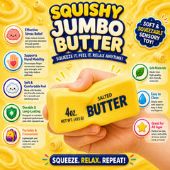 3-Pack: Squishy Squeeze Toys Set – Soft Fidget Sensory Toys, Assorted Slow-Rising Stress Relief Squeeze Toys, Mystery Surprise Fun Set for Party Favors, Classroom Rewards, Gifts & Everyday Play