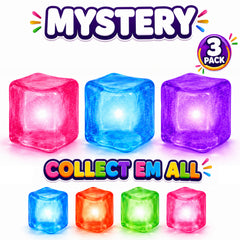 3-Pack: Squishy Squeeze Toys Set – Soft Fidget Sensory Toys, Assorted Slow-Rising Stress Relief Squeeze Toys, Mystery Surprise Fun Set for Party Favors, Classroom Rewards, Gifts & Everyday Play