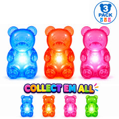 3-Pack: Squishy Squeeze Toys Set – Soft Fidget Sensory Toys, Assorted Slow-Rising Stress Relief Squeeze Toys, Mystery Surprise Fun Set for Party Favors, Classroom Rewards, Gifts & Everyday Play