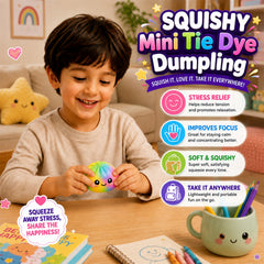 3-Pack: Squishy Squeeze Toys Set – Soft Fidget Sensory Toys, Assorted Slow-Rising Stress Relief Squeeze Toys, Mystery Surprise Fun Set for Party Favors, Classroom Rewards, Gifts & Everyday Play