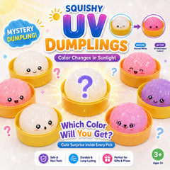 3-Pack: Squishy Squeeze Toys Set – Soft Fidget Sensory Toys, Assorted Slow-Rising Stress Relief Squeeze Toys, Mystery Surprise Fun Set for Party Favors, Classroom Rewards, Gifts & Everyday Play