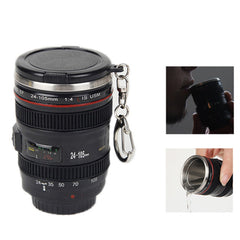 3-Pack: Mini Camera Lens Shot Coffee Tea Beverage Glasses
