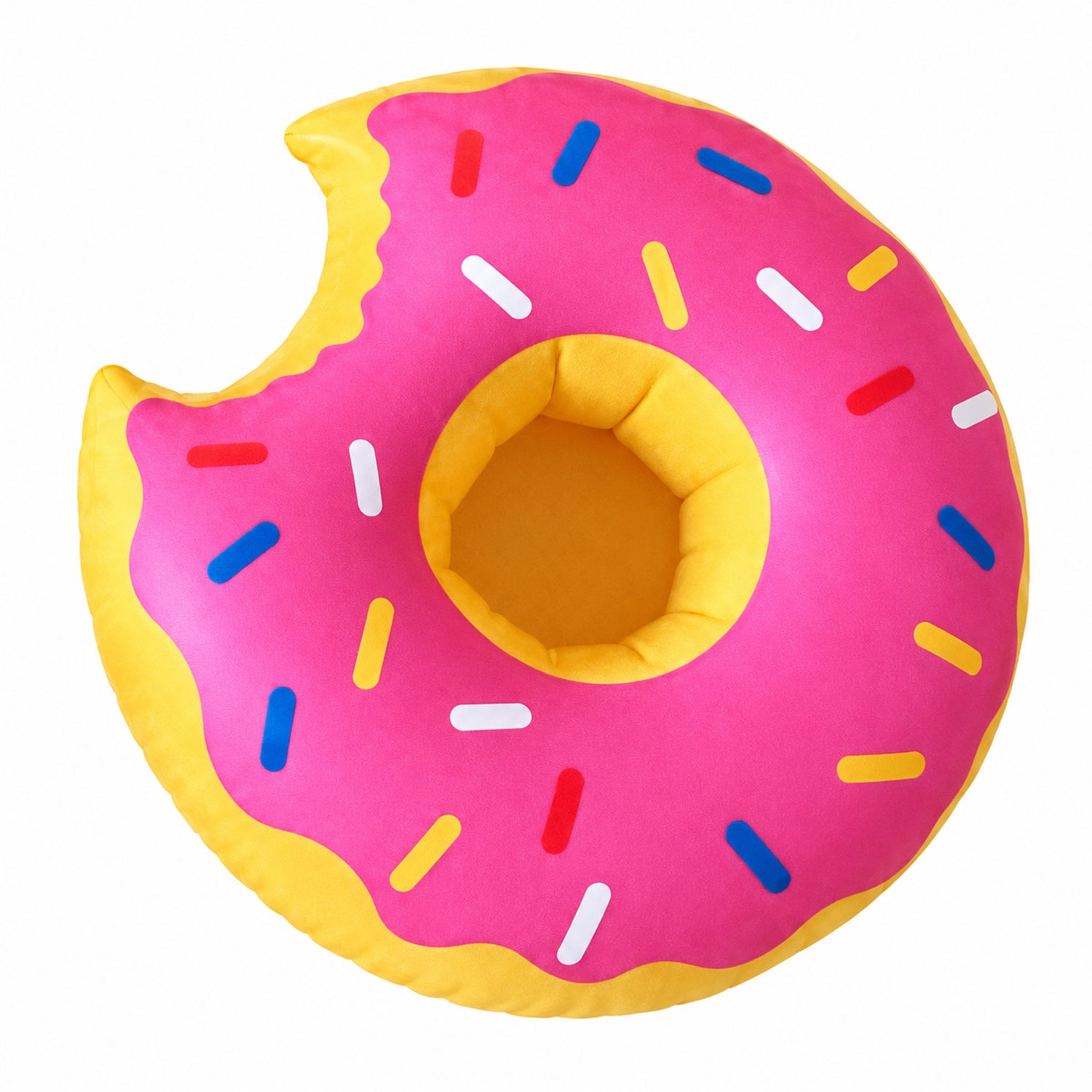 3-Pack Inflatable Donut Drink Holders, Floating Cup Holders for Pool Days