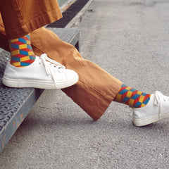 6-Pairs: Unisex Graduated Compression Crew Length Support Socks