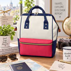 Diaper Bag Backpack, Baby Travel Organizer with Insulated Bottle Pockets