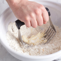 Large Professional Stainless Steel Pastry Cutter Dough Blender (1-Pack or 2-Pack)
