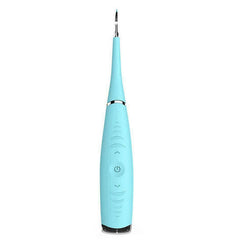 Electric Dental Scaler Plaque Remover – USB Rechargeable Tartar & Calculus Removal Tool – Waterproof Tooth Stain Cleaner for Home Oral Care (Blue or Pink)