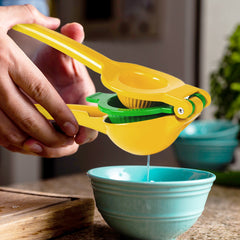 Easy-To-Use Hand Press Lemon Squeezer and Juicer Tool (1-Pack or 2-Pack)