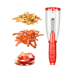 Multifunctional Fruit Vegetable peeler with storage box Tube Kitchen Gadgets Household Peeler (1-Pack or 2-Pack)