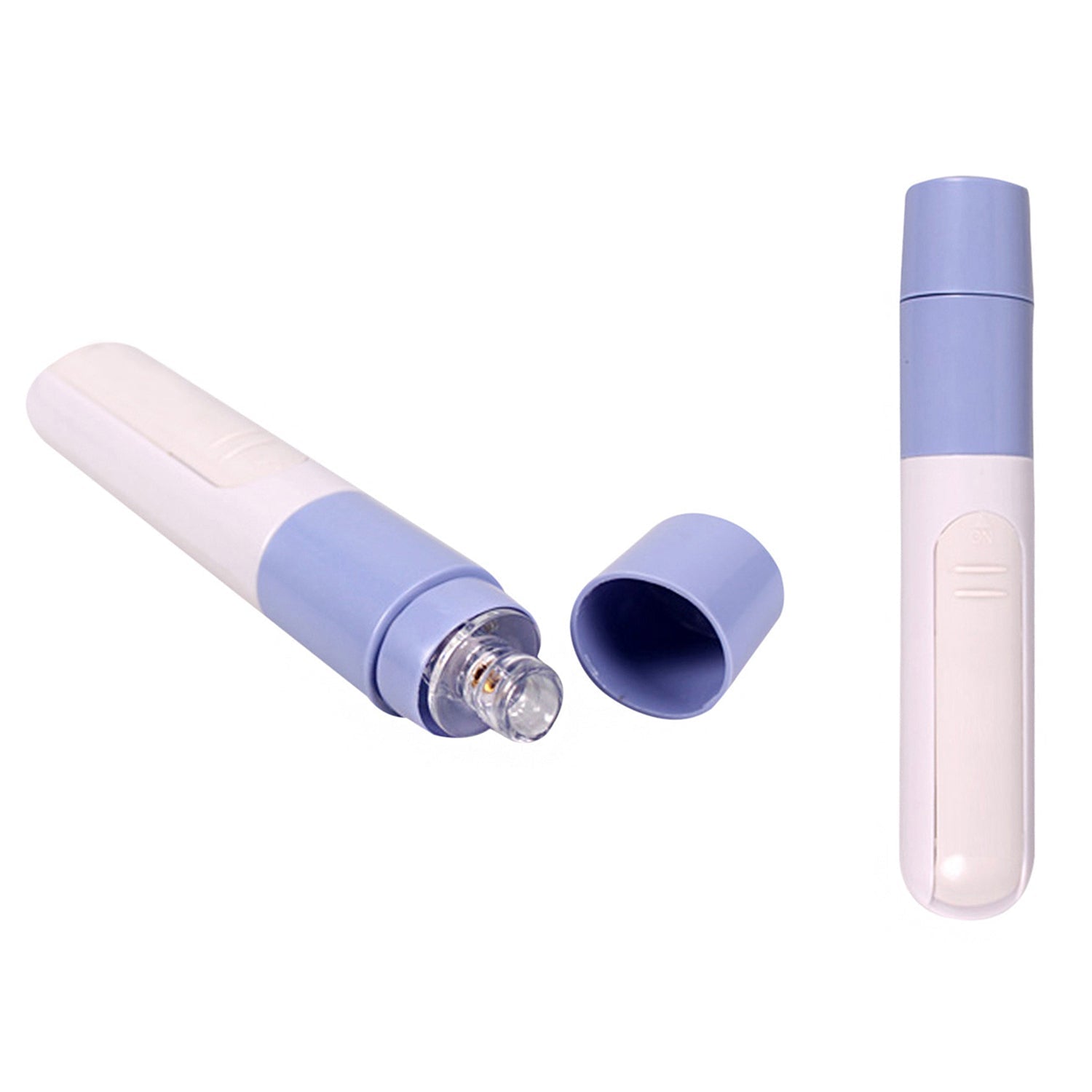 Facial Pore Cleanser, Battery-Operated Suction Skincare Tool, 1 or 2 Pack