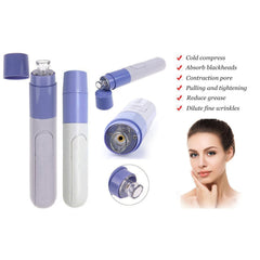 Facial Pore Cleanser, Battery-Operated Suction Skincare Tool, 1 or 2 Pack