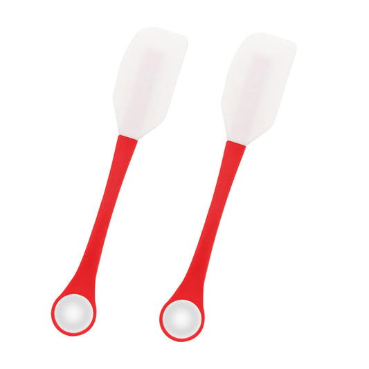 2-in-1 Silicone One Tablespoon Cookie Scoop and Spatula to Stir, Fold, Scrape (1-Pack or 2-Pack)