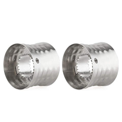 Stainless Steel Corn Stripper Ring, Corn Cob Peeler Kitchen Tool, 1 or 2 Pack