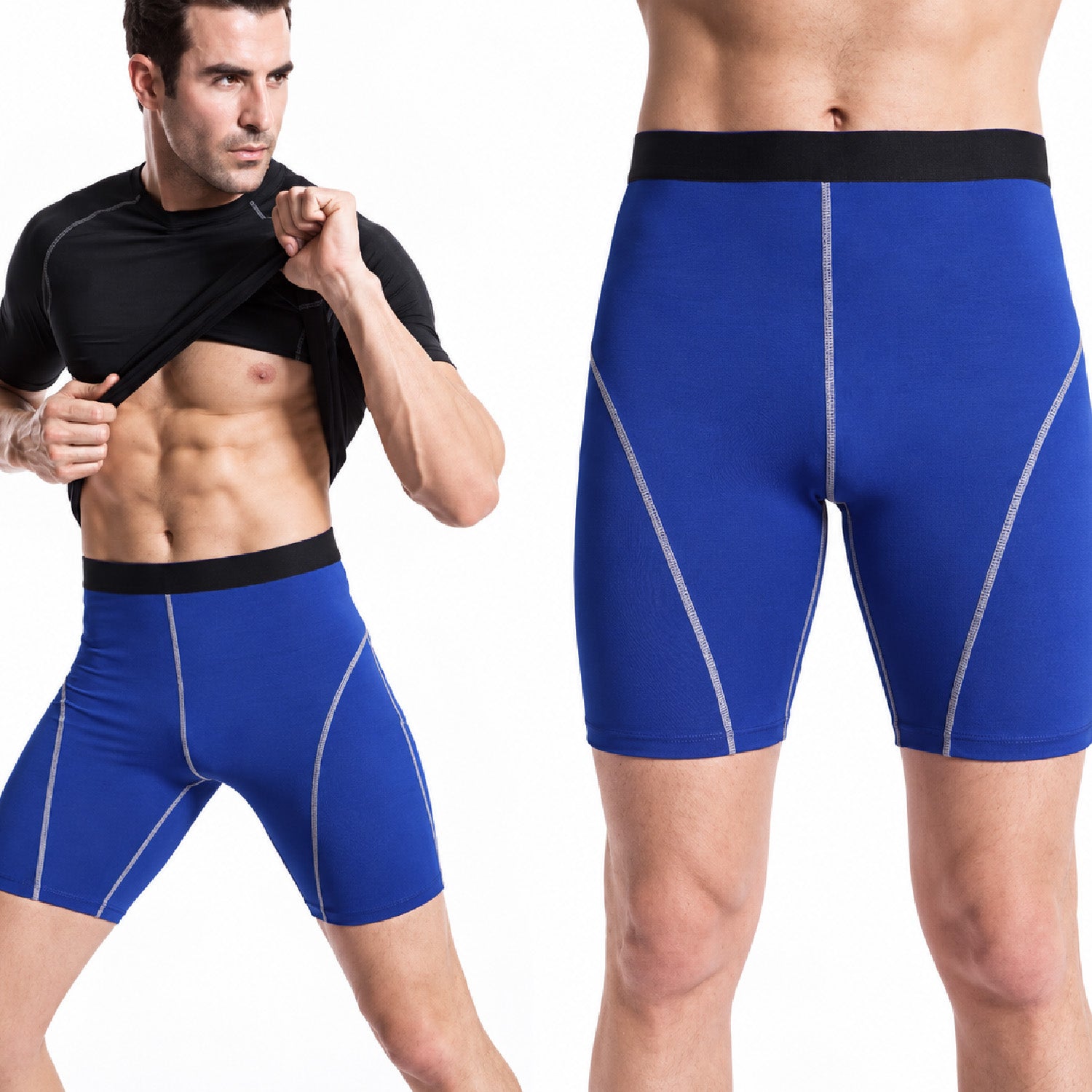Men's Quick-Dry Stretch Shorts for Workouts, Walking & Everyday Wear