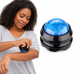 Handheld Rolling Massage Ball, Compact Body Massager for Home & Travel