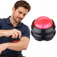 Handheld Rolling Massage Ball, Compact Body Massager for Home & Travel