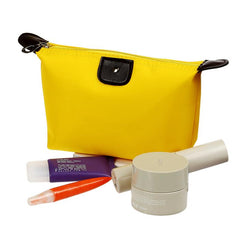 Candy Makeup Bag for Women – Lightweight Nylon Cosmetic Pouch in Assorted Colors, Portable Travel Makeup Organizer for Purse, Toiletries, Beauty Essentials & On-the-Go Touchups