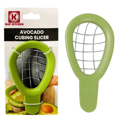 Avocado Slicer & Cuber, Stainless Steel Kitchen Prep Tool, 1 or 2 Pack