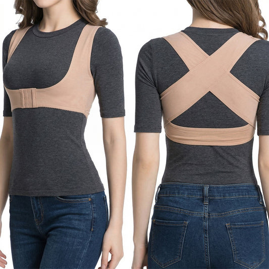 Posture Corrector for Men & Women – Back Brace Support for Shoulders & Spine Alignment – Adjustable Breathable Posture Trainer for Daily Wear Under Clothes
